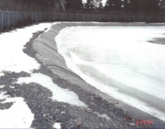 aerated sewage lagoon application