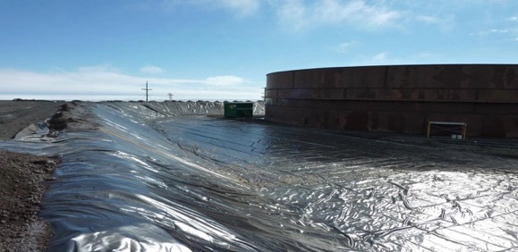 ORLTA Geomembrane Liner Used for Secondary Containment in Antarctica