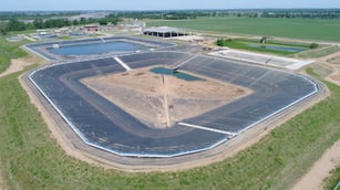 Wastewater Impoundment Liners at Haikey Creek Wastewater Treatment Plant