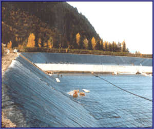 Reinforced Geomembrane Protects Alaska Wastewater Treatment Plant