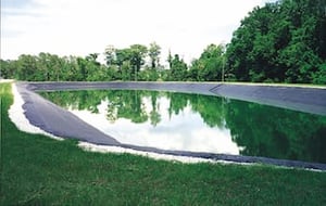 Geomembrane Liner for Wastewater Impoundment