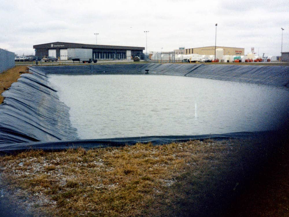 Runoff Pond Geomembrane Liner