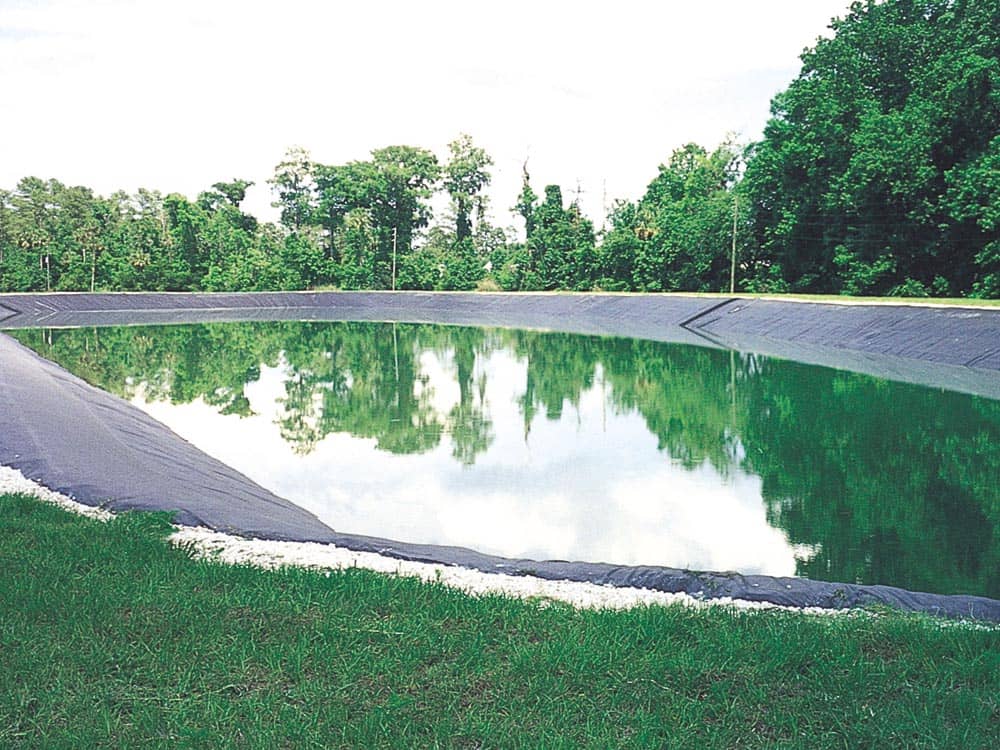 stormwater pond liner