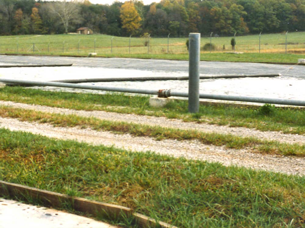 Process Wastewater Stabilization Pond Liner