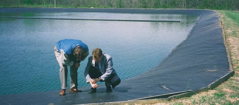 Inspecting an XR Geomembrane