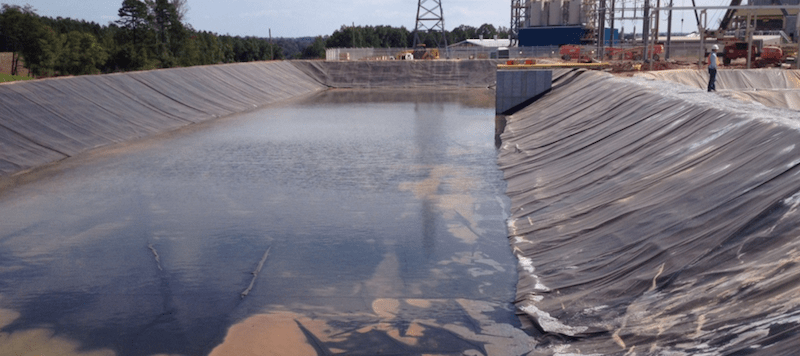 Buried Geomembrane