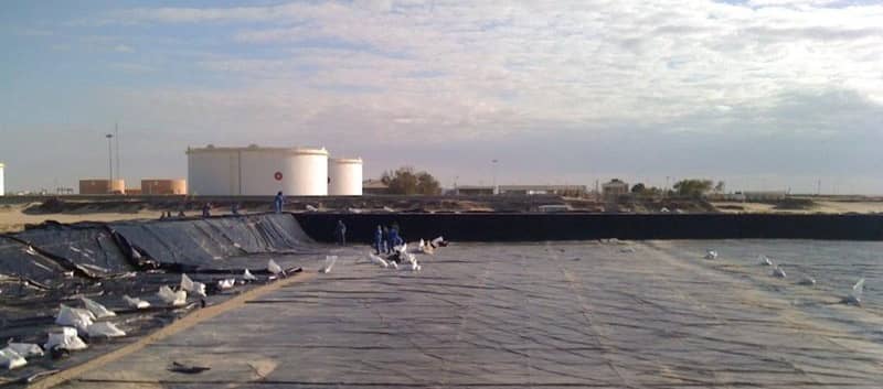 XR Geomembrane Installation in Libya