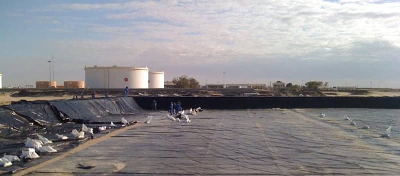 XR Geomembrane Installation in Libya