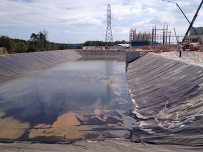 Geomembrane Liner at the American Zinc Recycling Plant in Mooresboro, NC